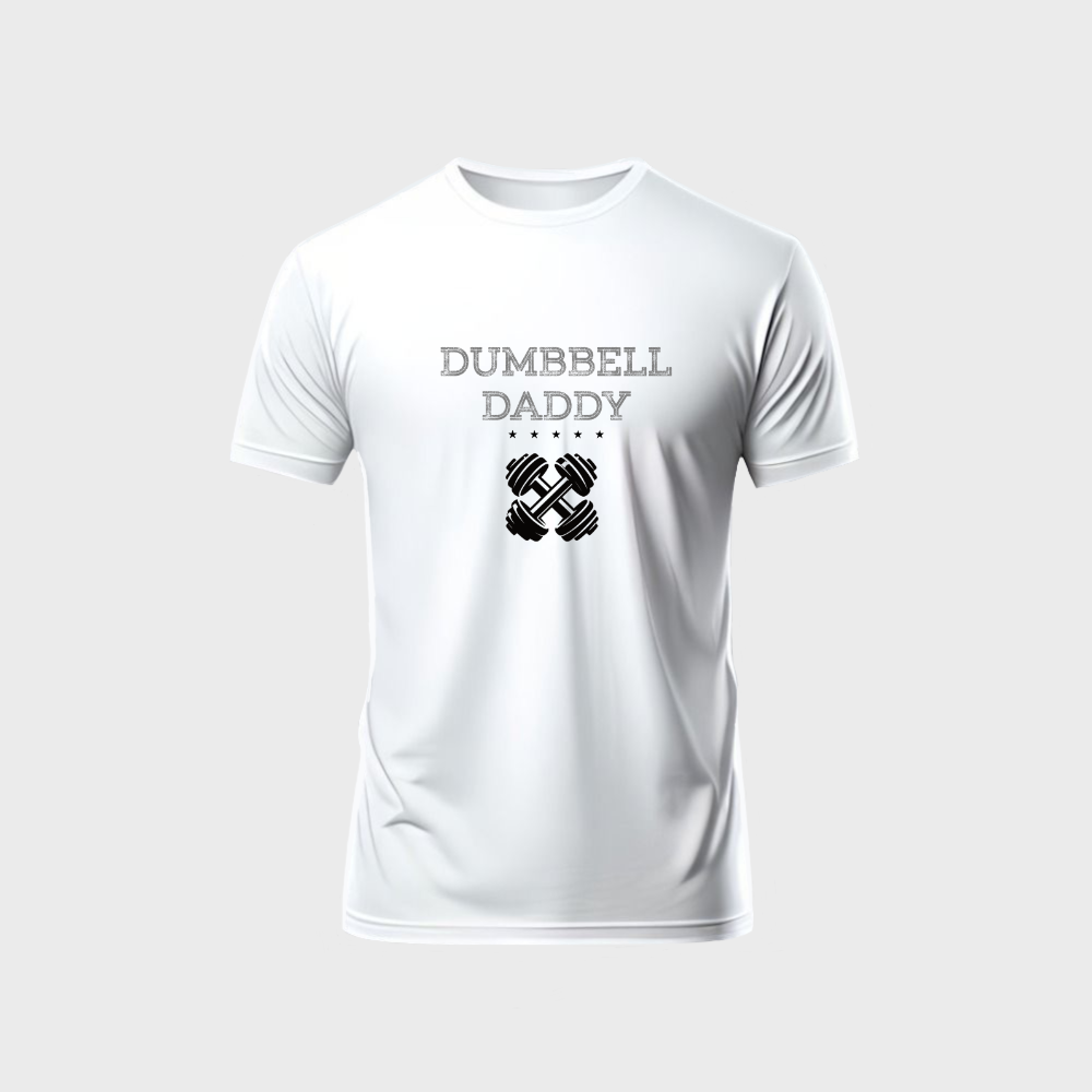 DUMBELL DADDY Unisex Classic Crew T-Shirt