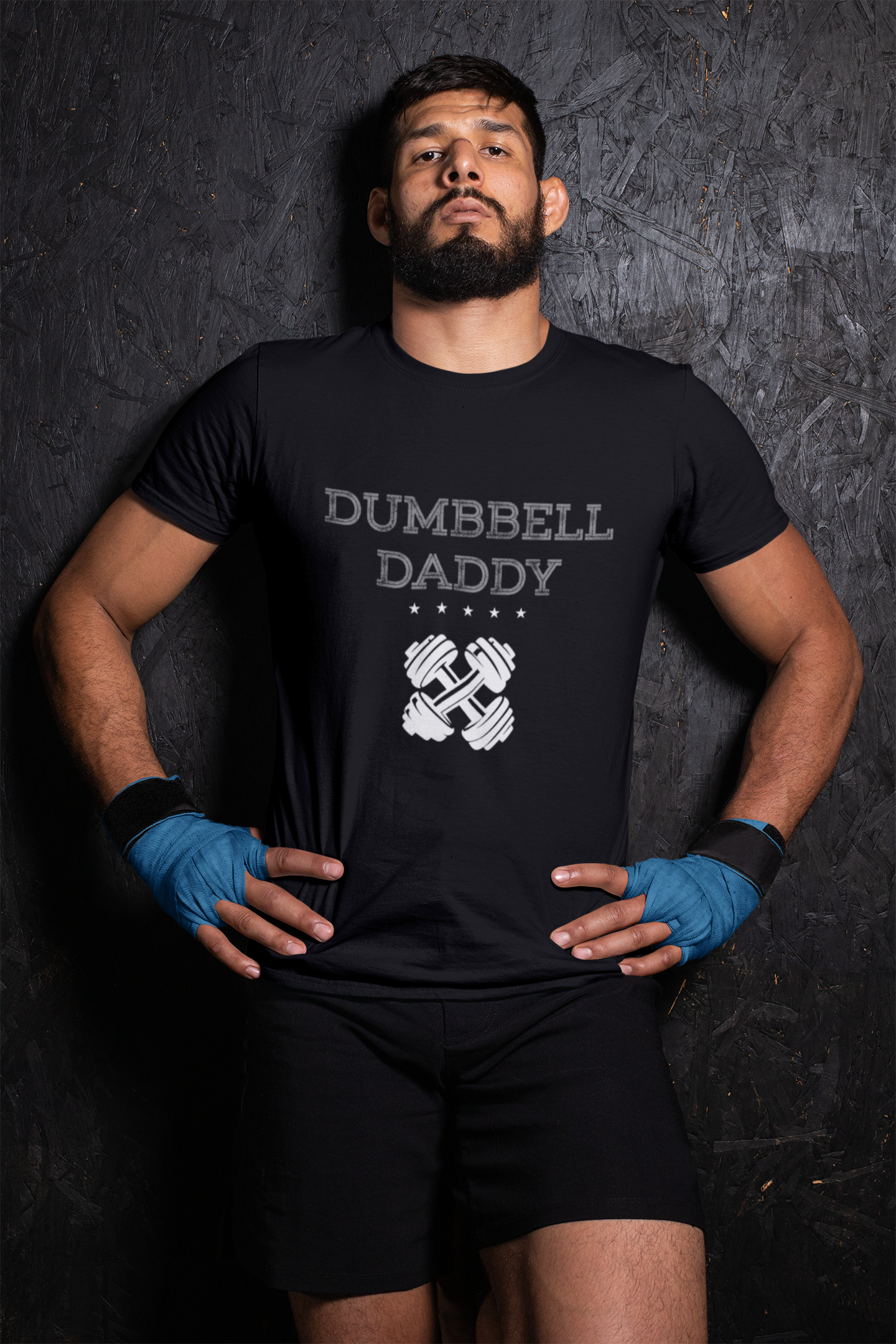 DUMBBELL DADDY Unisex Classic Crew T-Shirt