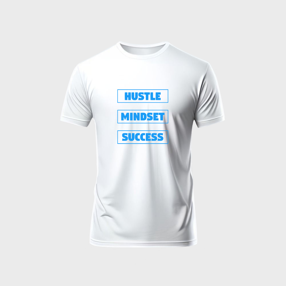 HUSTLE MINDSET SUCCESS Unisex Classic Crew T-Shirt