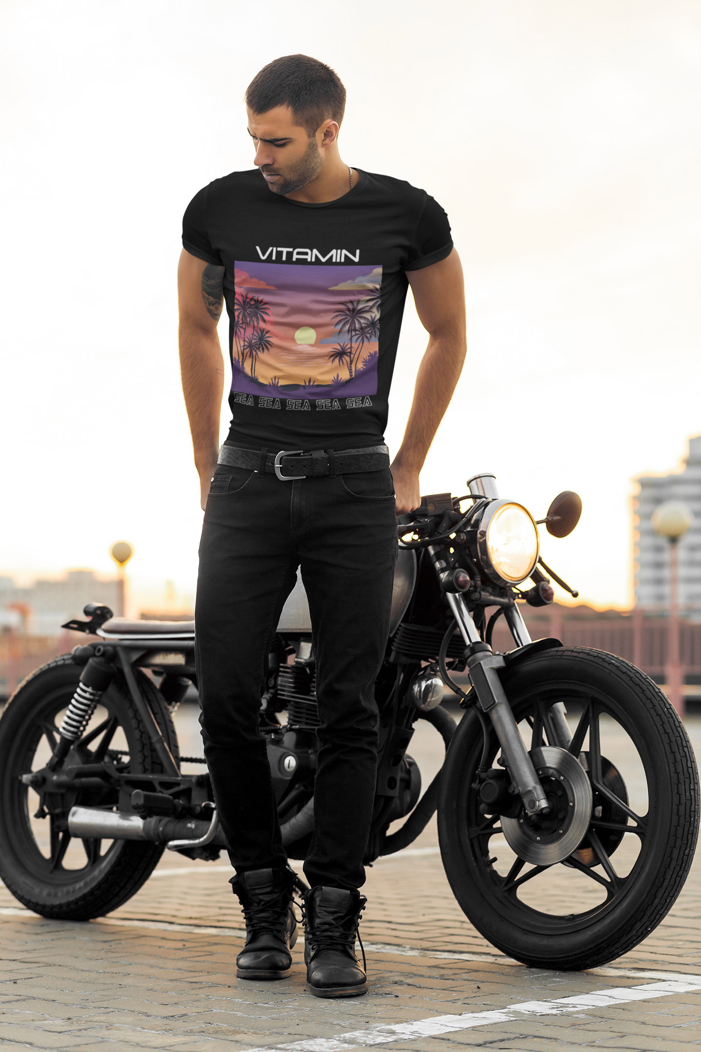 VITAMIN SEA Unisex Classic Crew T-Shirt