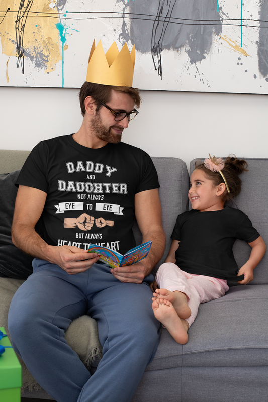 Dad and Daughter Unisex Classic Crew T-Shirt