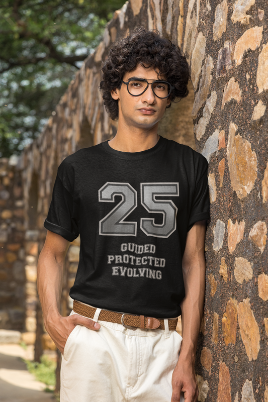 GUIDED PROTECTED EVOLVING Unisex Classic Crew T-Shirt